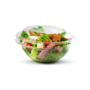 Bol à salade transparent 1000 ml et son couvercle