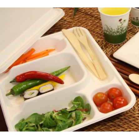 Plateau alimentaire empilable et créatif en plastique avec couvercle élastique réutilisable pour réfrigérateur et congélateur 