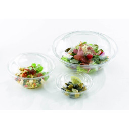 UPKOCH 5pcs Bol de Service en Plastique jetable Salade Carré Transparent Carré Dessert Bonbons Apéritif Bol Mousse Coupe pour la Cuisine