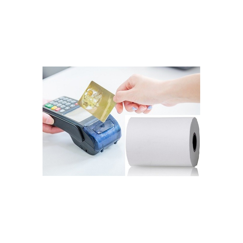Bobines thermiques pour carte bancaire et caisse enregistreuse