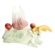 Sac plastique liassé à bretelles biodégradable et compostable - 3 tailles
