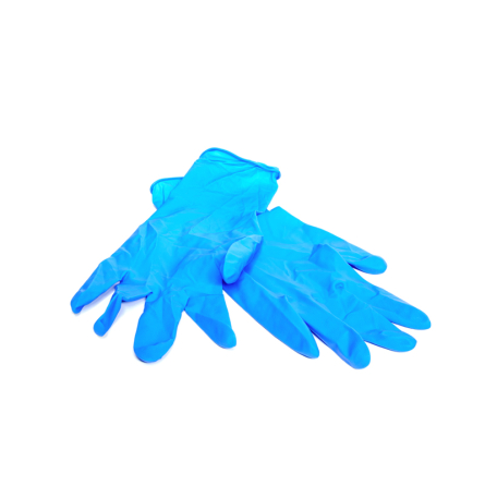 Gants jetables en nitrile bleu non poudrés - AQL 1.5 - 3.5 gr - Hygistore